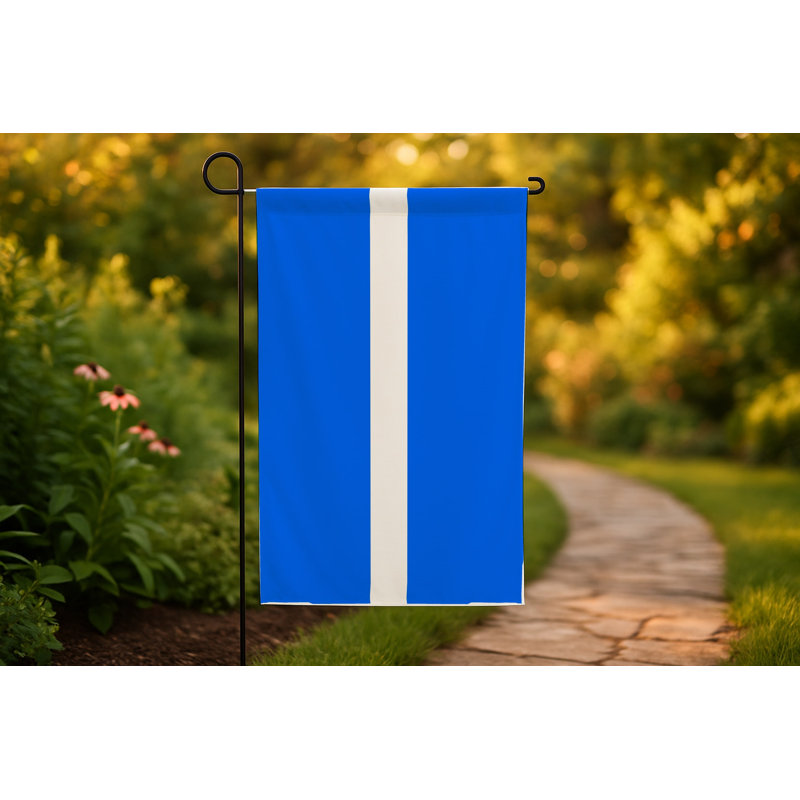 Drapeau blanc mince - drapeau extérieur