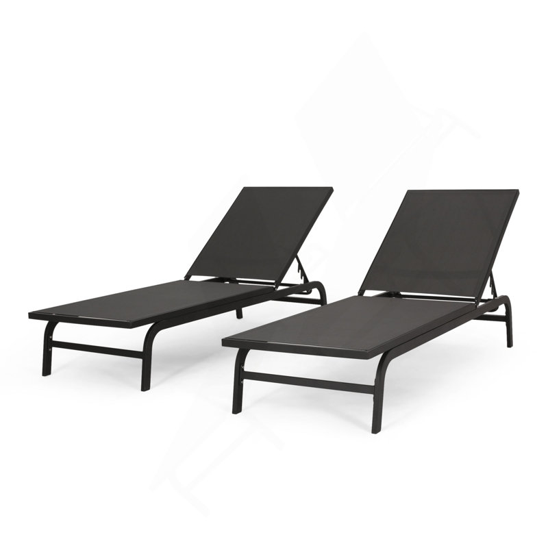 FINN CHAISE LOUNGE, Dark Gray