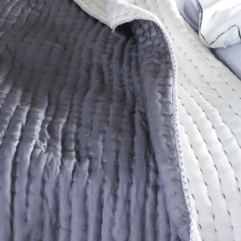 Chenevard Chalk & Graphite Quilt, California King