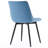 Emsley Faux Leather Upholstered Dining Chair Armless Side Chair with Metal Legs-2018551414