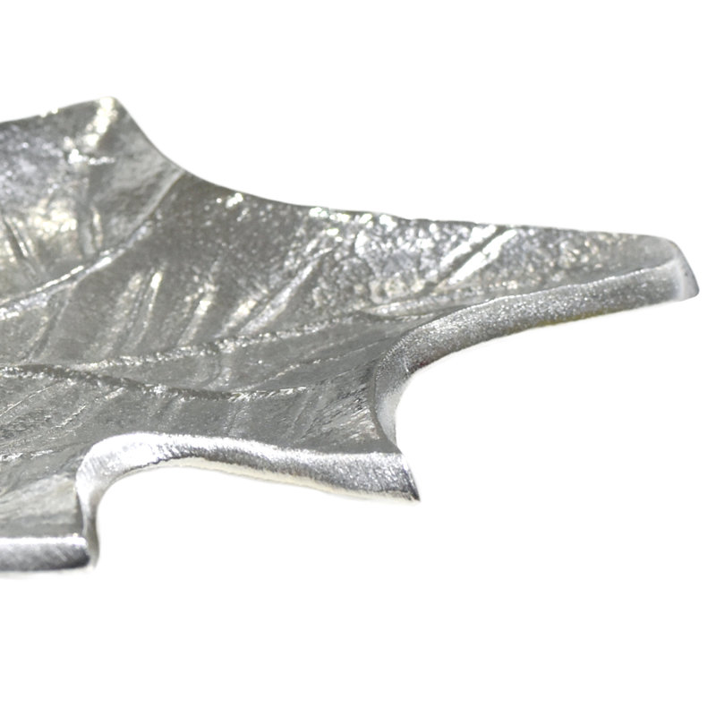 Red Barrel Studio® Aluminum Tray, Silver