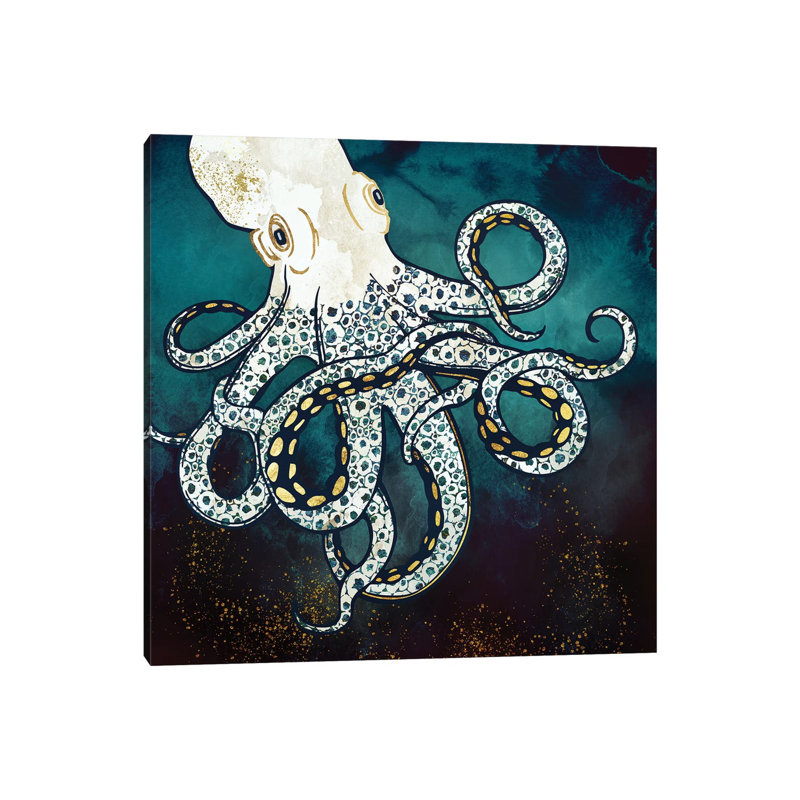 Underwater Dream VII - Impression, H 26 po x l 26 po x P 1,5 po, Toile tendue