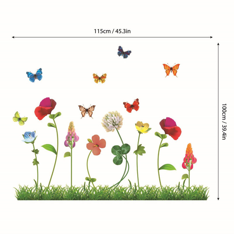 Insects Non-Wall Damaging Wall Decal
