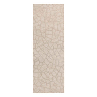 Abstract Area Rug in Beige/Brown