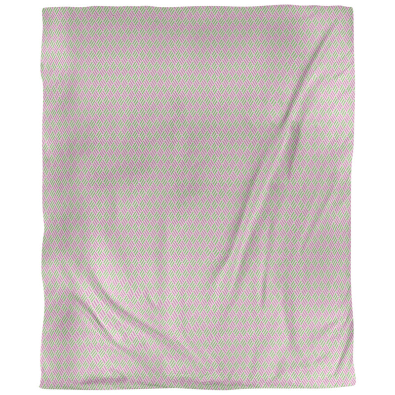 Housse de couette simple Katelyn Elizabeth, Microfibre, Housse de couette pour lit simple, Rose/gris