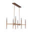 Lustree linéaire 6 lumières spoutnik modern Quinlan-21571796
