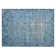Machine Washable Indoor/Outdoor Christain ACN1228 Blue Rug