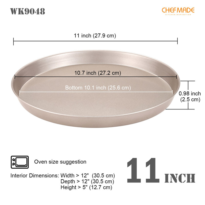 CHEFMADE 10 Inch Pizza Pan