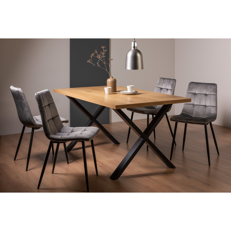 4 - Person Dining Set, Grey