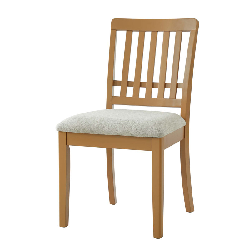 Chaises de salle à manger modernes scandinaves avec dossier ergonomique et confort rembourré, Gray, Gray, Marron clair