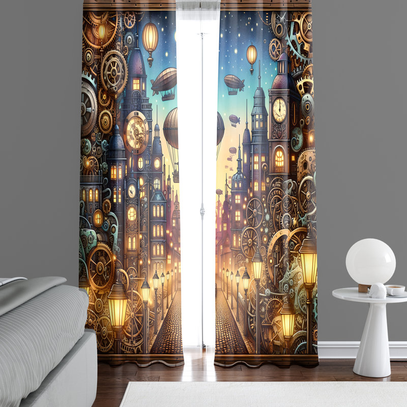 Rideaux de fenêtre, 56" W x 78" L