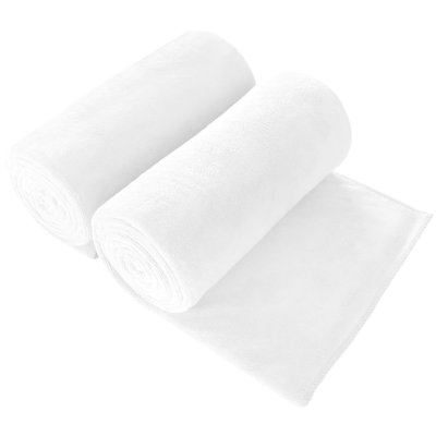 Ensemble de 2 serviettes de bain en microfibre Marjeanne (30 po x 60 po) - Très absorbant, séchage rapide