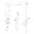 Stainless Steel Dual Shower - , With 360 Adjustable Rainfall And Handheld Spray For Comfort Wall Mounted System Featuring Showers Relaxing Bath