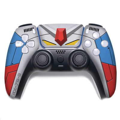 Gunddaam Custom PS-5 Controller Wireless compatible with Play-Station 5 Console by BCB Controllers | Proudly Customized in USA with Permanent HYDRO-DIP Printing (NOT JUST A SKIN) (MODDED)