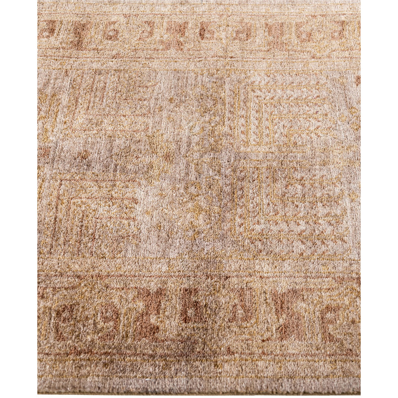 Overdyed One-of-a-Kind 2' 7" X 7' 9" Hand Knotted Area Rug
