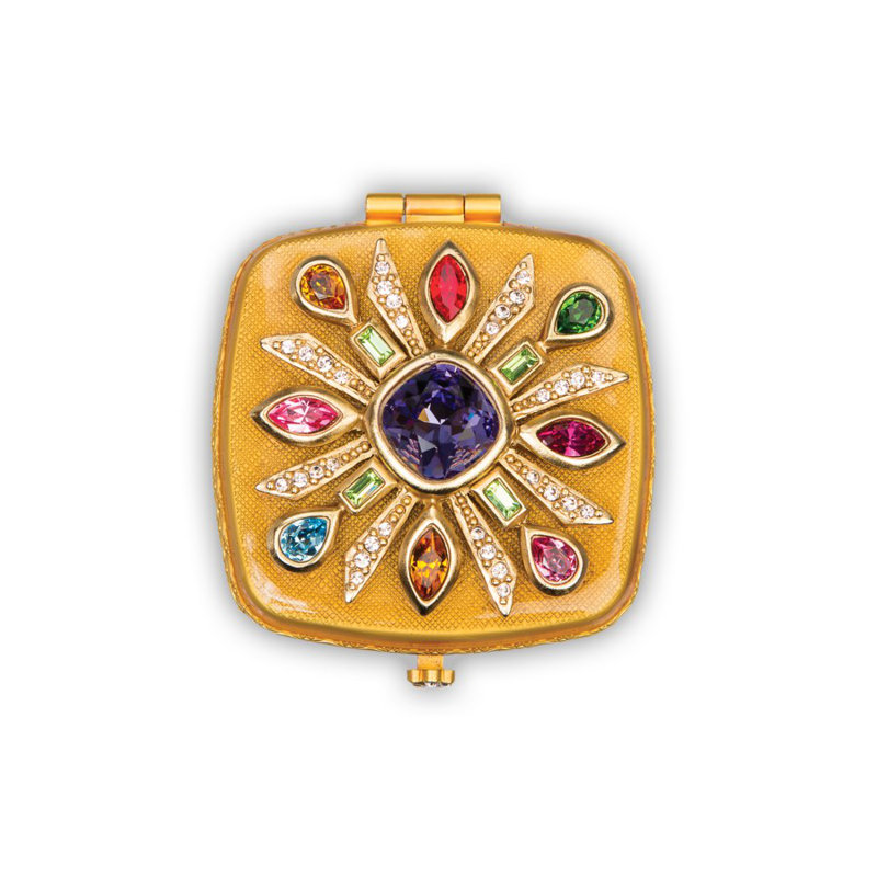 Schuyler Maltese Bejeweled Compact