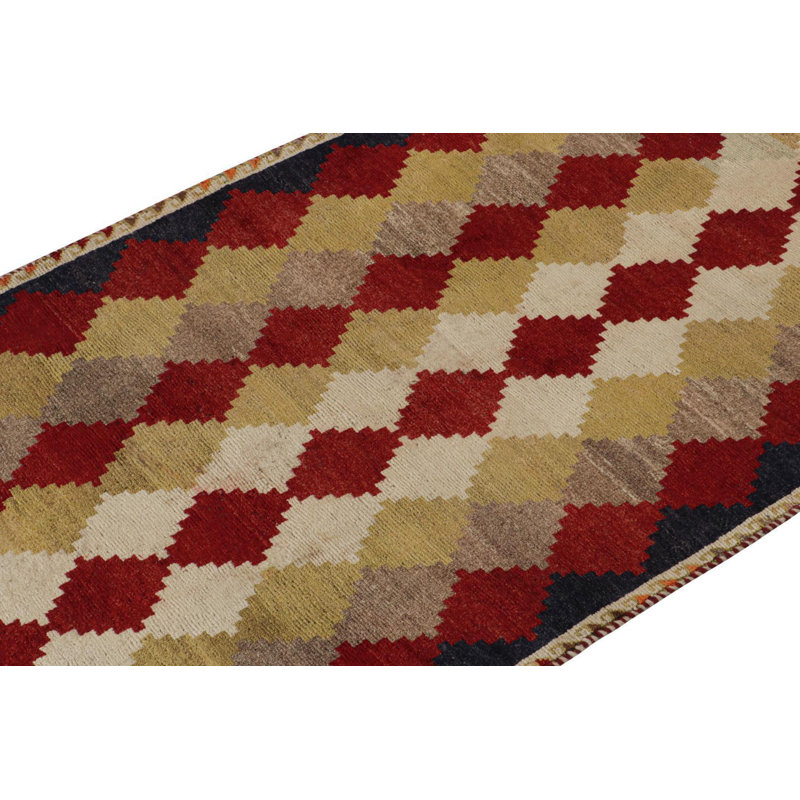 One-of-a-Kind 3'5" x 6'2" Hand Knotted Area Rug