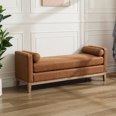 Saakshi 66.32'' W Upholstered Bench