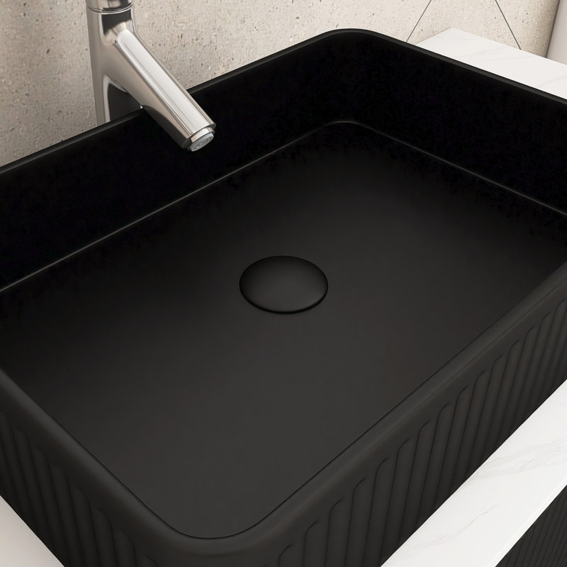 48 po Meuble-lavabo autoportant avec lavabo vasque
