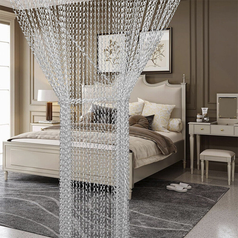 Semi Sheer Door Curtain