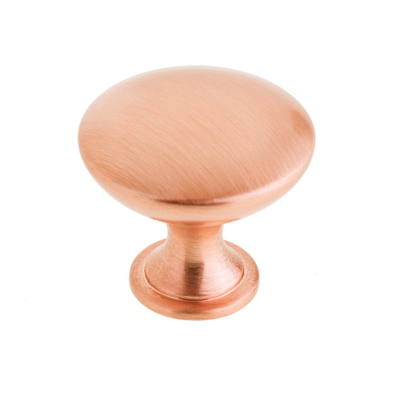 Poignée champignon expression, Or rose