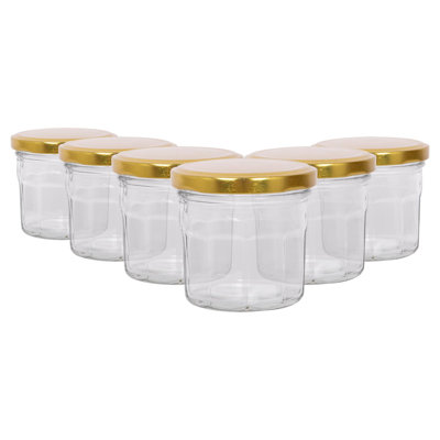 Glass Jar - Set of 6