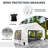 20 ft x 60 ft Outdoor Galvanized Steel Party Tent - Heavy Duty Removable Sidewall Wedding Tent-107243897
