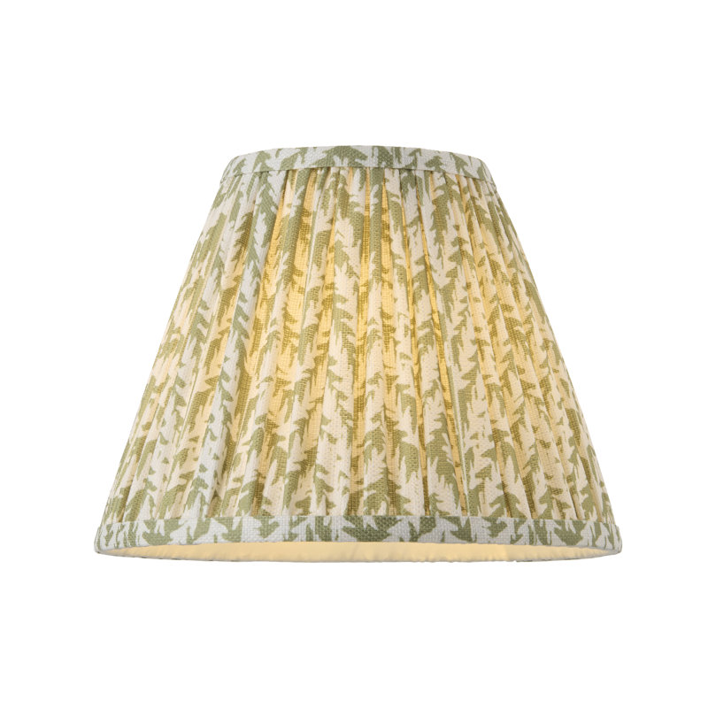 Toddington Empire Fabric Lamp Shade ( Screw On ) in Green, 25cm D
