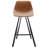 Diannie Upholstered Counter Stool with Metal Frame-1894155220