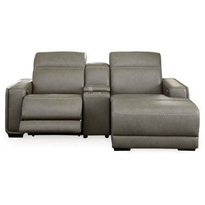 Adaam Upholstered Power Reclining L-Shaped Sectional Left Hand Facing