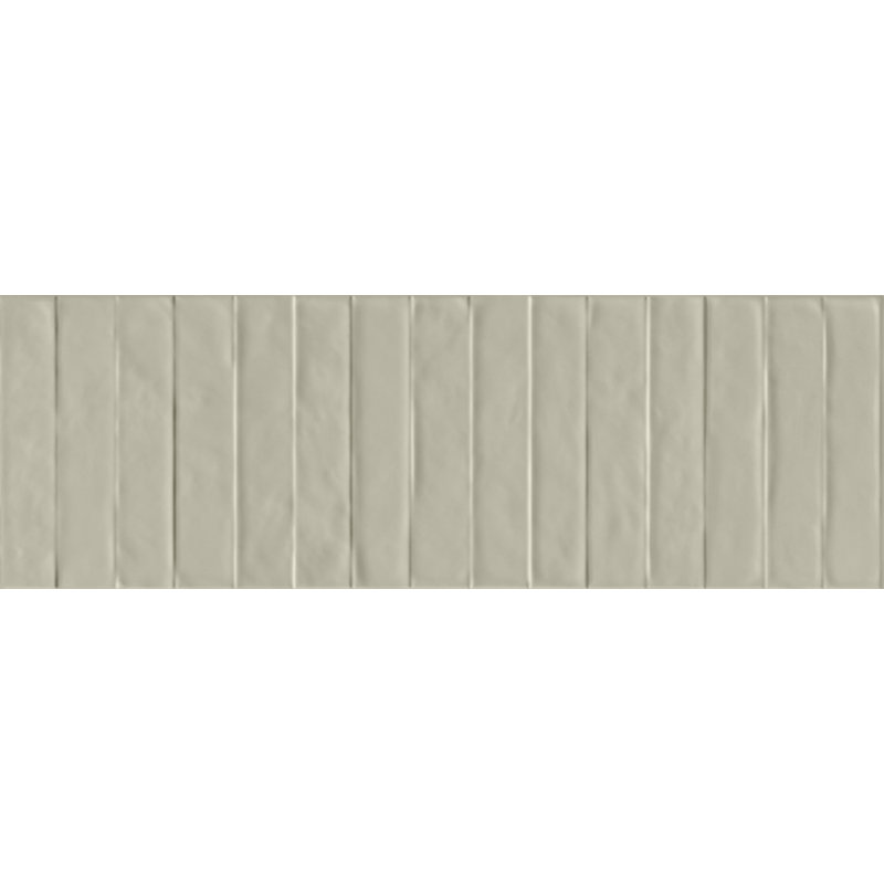 Radiant 12" X 36" Ceramic Wall Tile, Green