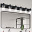  Appliques murales noires mates pour la salle de bain, luminaires de meuble-lavabo modernes sur miroir, luminaires de salle de bain avec abat-jour en verre transparent, appliques murales E26 pour le salon, couloir-2112113473-2112113483
