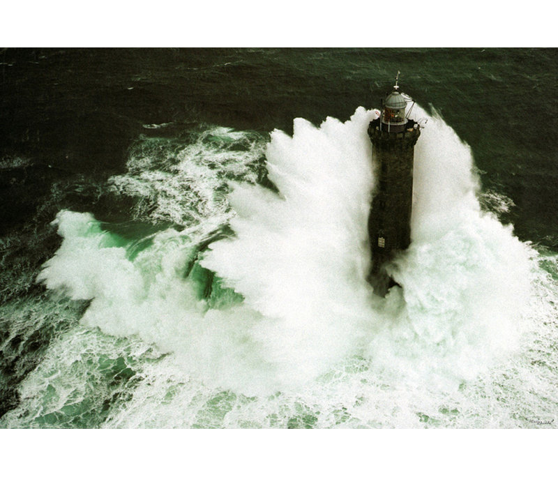 Le Phare De Kereon, 16" H x 24" W