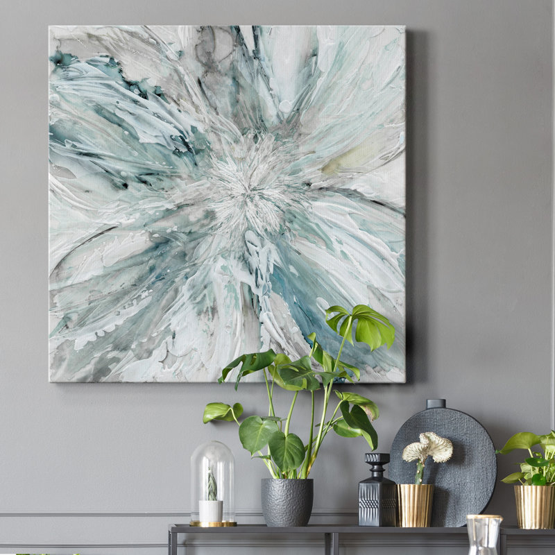 " Soft Blossom Burst ", 24" H x 24" W x 1" D