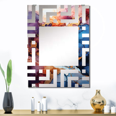 Roenick - Miroirs muraux décoratifs peinture abstraite