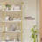 Tesse Unfinished Ladder Storage Bookcase-866788789