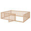 Structure de lit en bois avec clôture et porte-1950862419-1988854205