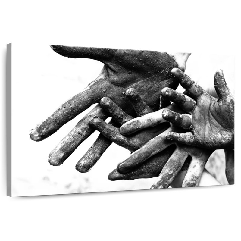 Leisha Feed The Poor, 26" H x 39" W