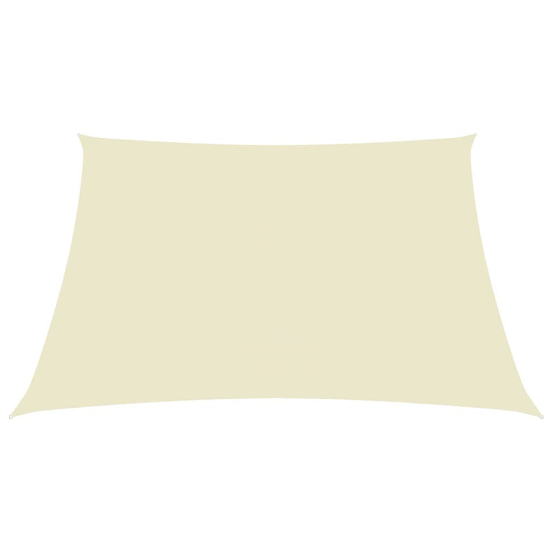 Aros A2/*2m x 3m Rectangular Shade Sail, Cream