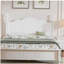 Structure de lit plateforme en bois, lit plateforme de style rétro avec support de traverse en bois-1527942153