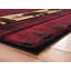 Tapis bordeaux à motif écossais Eskridge-2117878120