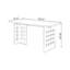 Bureaux rectangulaires en bois massif-108353162-108353160