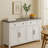 55.1" W Sideboard with 3 Drawers, 4 Doors and Adjustable Shelves-603831956