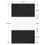 Blue Elephant Black Vinyl Side Wall-152033134