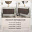Meuble-lavabo de salle de bain à grain de bois espresso de 30 po avec lavabo, armoire de rangement en contreplaqué flottant avec tiroir et porte, plateau en pierre frittée gris clair avec lavabo en céramique, pré-assemblé-1342991744-1342991751-1342991868