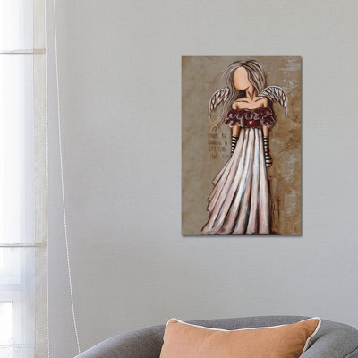 Courage by Rut Art Creations - Wrapped Canvas Graphic Art Print