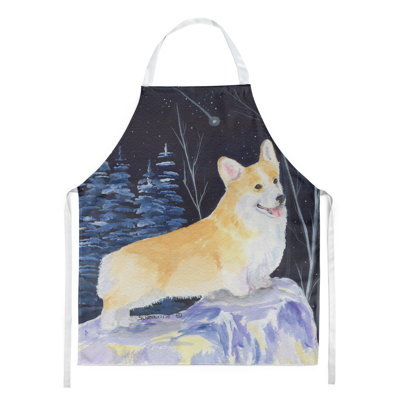 No Pattern Bib Apron