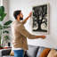 Ancient Tree Standing Botanical - Wrapped Canvas-1695939408-1695939416