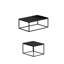Ensemble de 2 tables gigognes 2 pièces