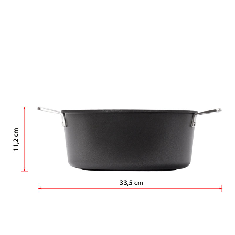 Valira 4L Non-Stick Aluminum Round Dutch Oven